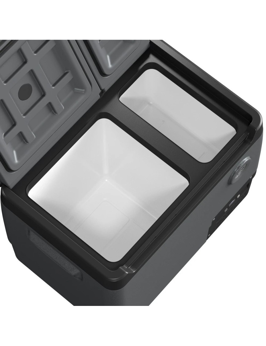 Lodówka przenośna kompresorowa dwustrefowa Yolco DX40 Space Grey 39 l