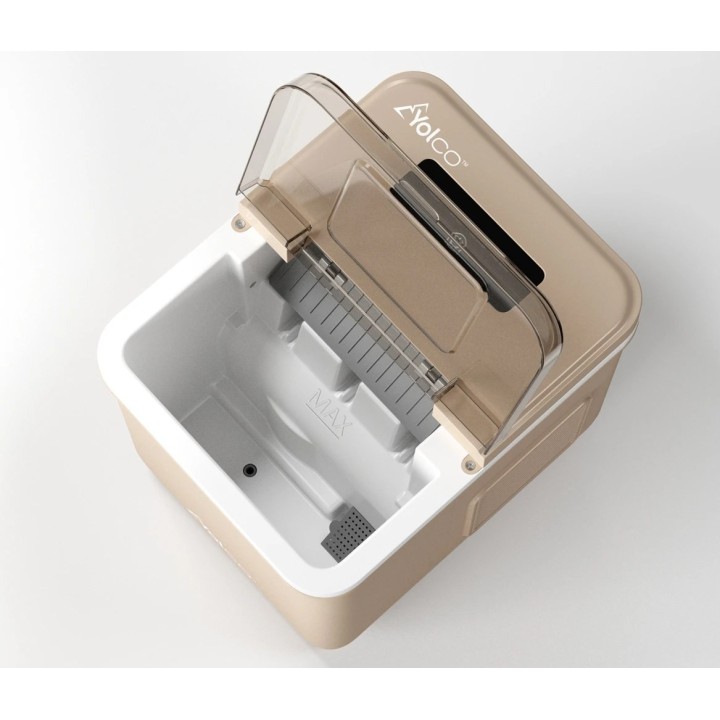Kostkarka do lodu Yolco ICM1 Sand, 12/24V DC i AC, 10 kg lodu na dobę - ujęcie 20