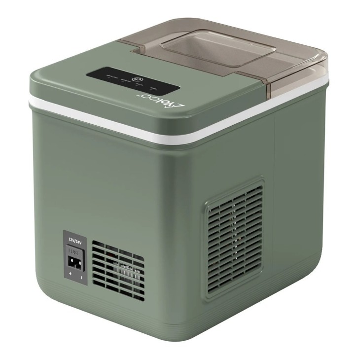 Kostkarka do lodu Yolco ICM1 Pistachio, 12/24V DC i AC, 10 kg lodu na dobę - ujęcie 2
