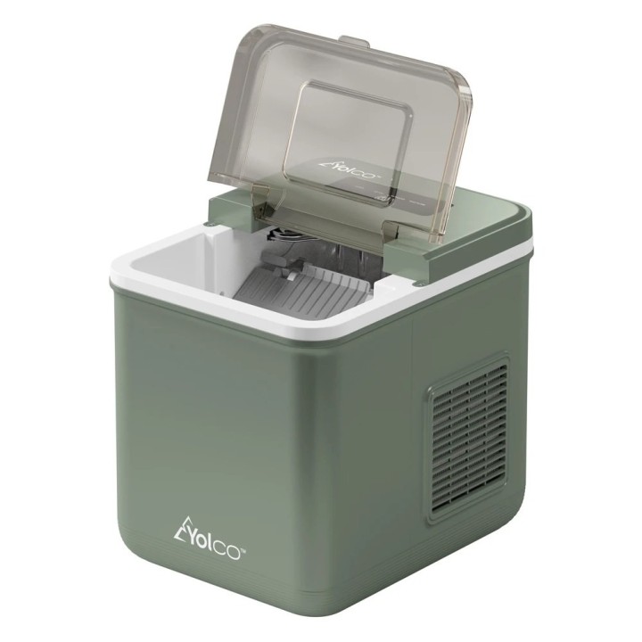 Kostkarka do lodu Yolco ICM1 Pistachio, 12/24V DC i AC, 10 kg lodu na dobę - ujęcie 3