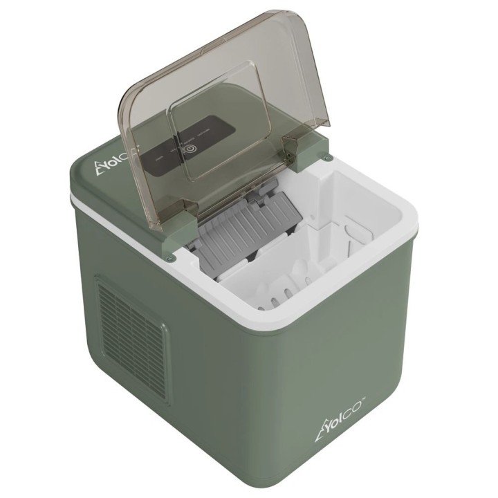 Kostkarka do lodu Yolco ICM1 Pistachio, 12/24V DC i AC, 10 kg lodu na dobę - ujęcie 5