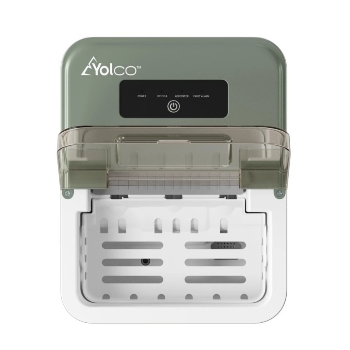 Kostkarka do lodu Yolco ICM1 Pistachio, 12/24V DC i AC, 10 kg lodu na dobę - ujęcie 12