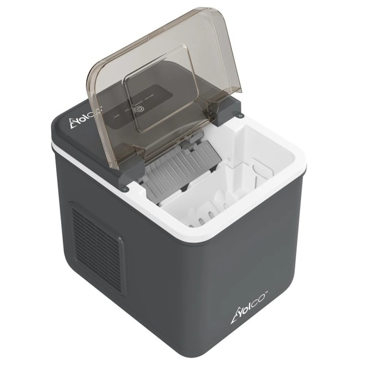 Kostkarka do lodu Yolco ICM1 Space Grey, 12/24V DC i AC, 10 kg lodu na dobę - ujęcie 5