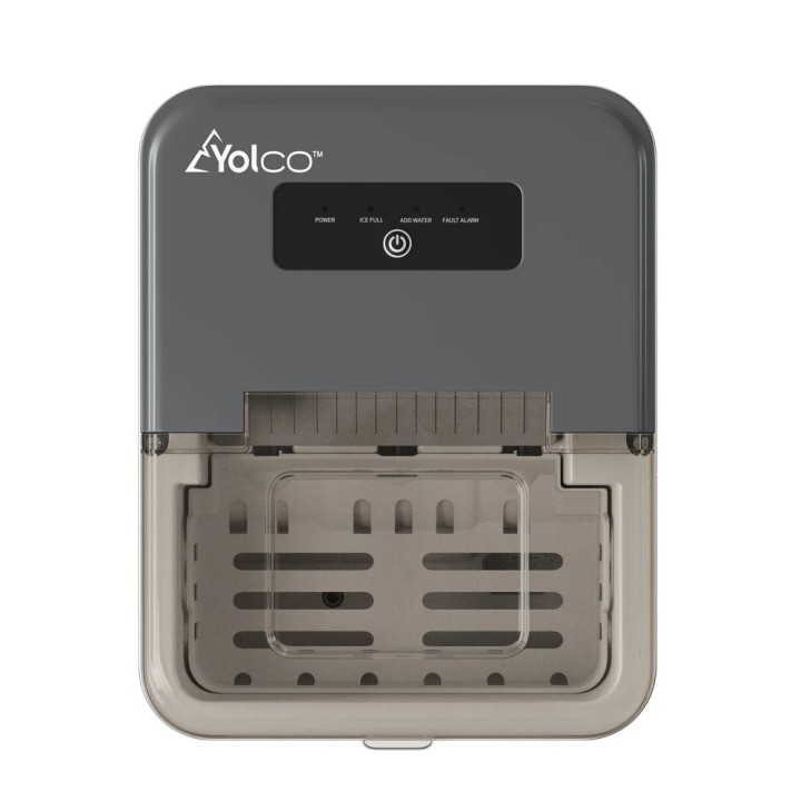 Kostkarka do lodu Yolco ICM1 Space Grey, 12/24V DC i AC, 10 kg lodu na dobę - ujęcie 10