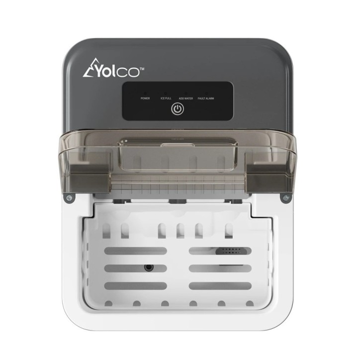 Kostkarka do lodu Yolco ICM1 Space Grey, 12/24V DC i AC, 10 kg lodu na dobę - ujęcie 11