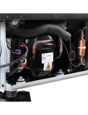 Lodówka kompresorowa dwustrefowa Yolco RL85N Black 83 l 12/24V