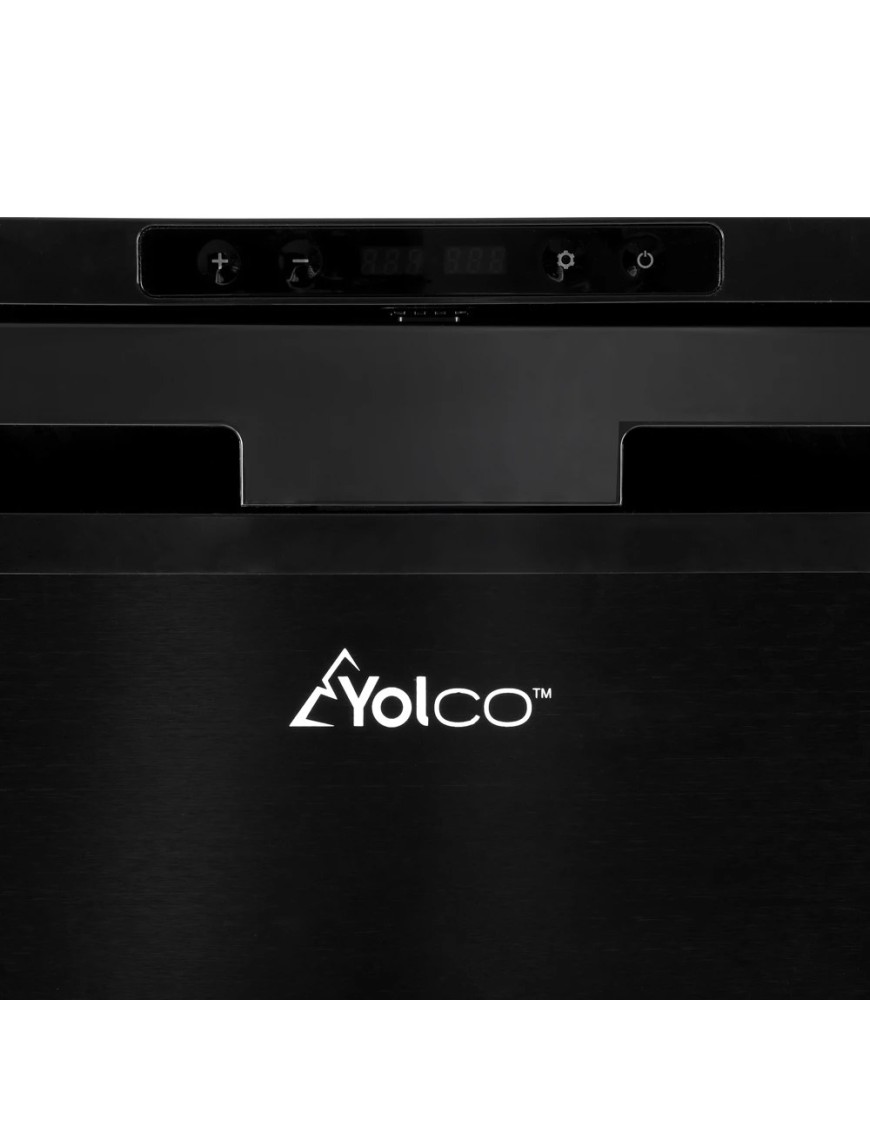 Lodówka kompresorowa dwustrefowa Yolco RL85N Black 83 l 12/24V