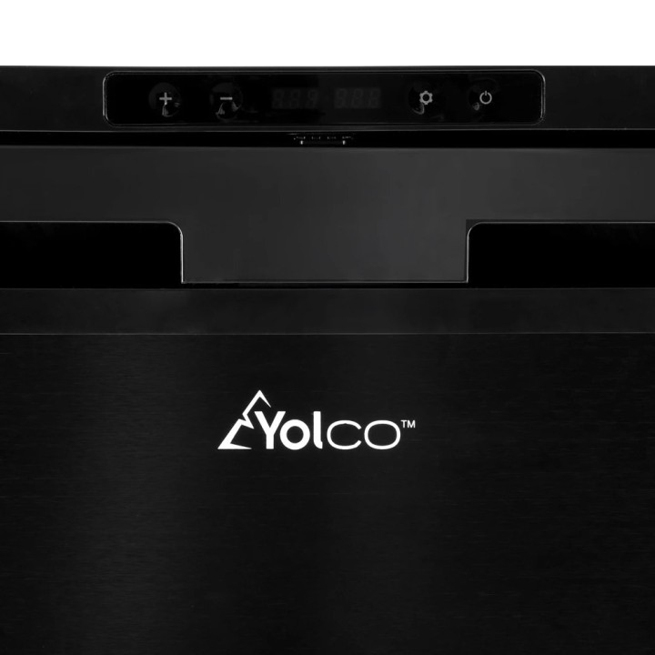 Lodówka kompresorowa dwustrefowa Yolco RL85N Black 83 l 12/24V - ujęcie 10