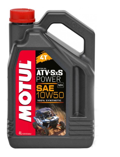 Olej silnikowy Motul ATV-SXS Power 4T 10W50 4 L syntetyczny