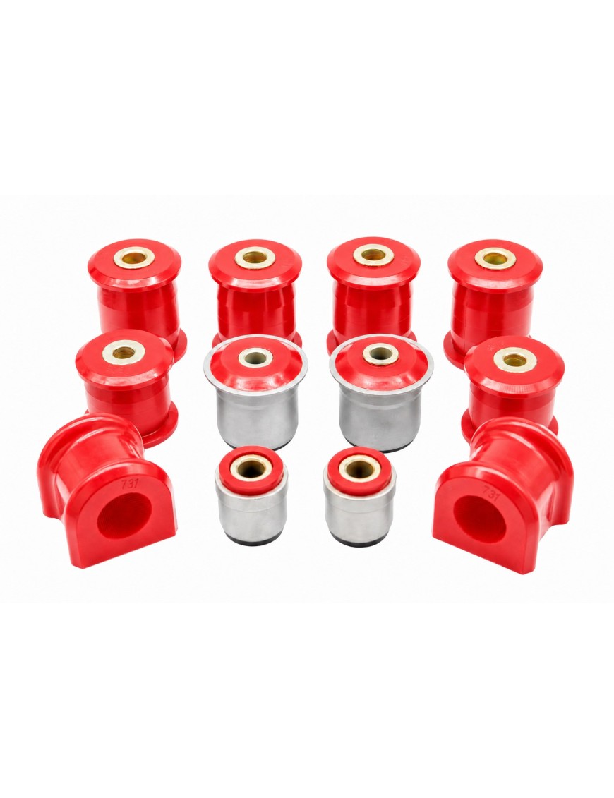 Polyurethane front suspension bushing kit Jeep Wrangler JK (2007-2018)