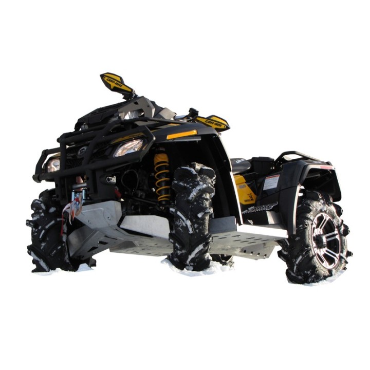 Osłony podwozia Iron Baltic Can-Am Outlander G1 MAX - aluminiowe - ujęcie 2