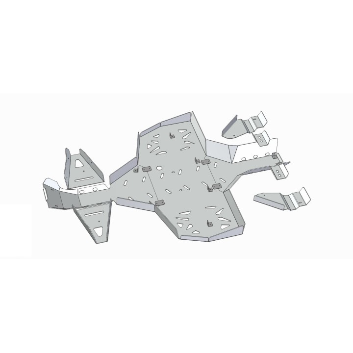 Osłony podwozia Iron Baltic Can-Am Renegade G1 - aluminiowe