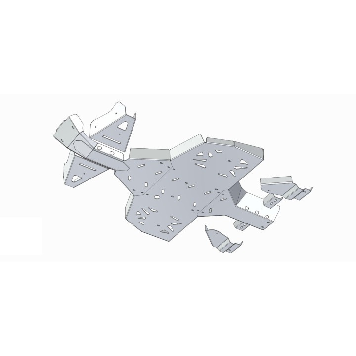 Osłony podwozia Iron Baltic Can-Am Renegade G1 - aluminiowe - ujęcie 4