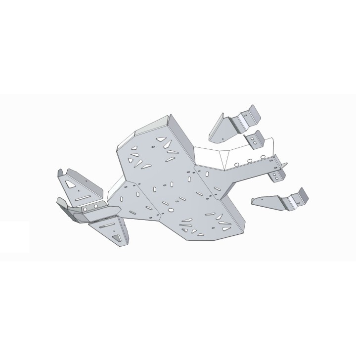 Osłony podwozia Iron Baltic Can-Am Renegade G1 - aluminiowe - ujęcie 5