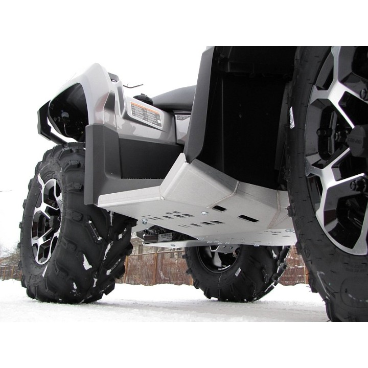 Osłony podwozia Iron Baltic Can-Am Outlander G2 (-2016) - aluminiowe - ujęcie 4