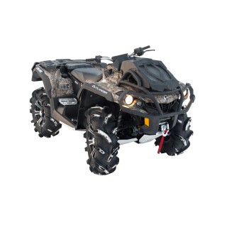 Osłony podwozia Iron Baltic Can-Am Outlander G2 MAX (-2016) - aluminiowe - ujęcie 2