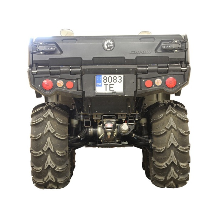 Osłony podwozia Iron Baltic Can-Am Outlander 6x6 (2013-2016) - HDPE - ujęcie 5