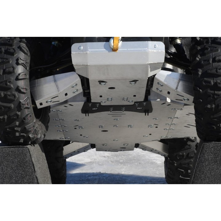 Osłony podwozia Iron Baltic CFMOTO UFORCE 550 - aluminiowe - ujęcie 2