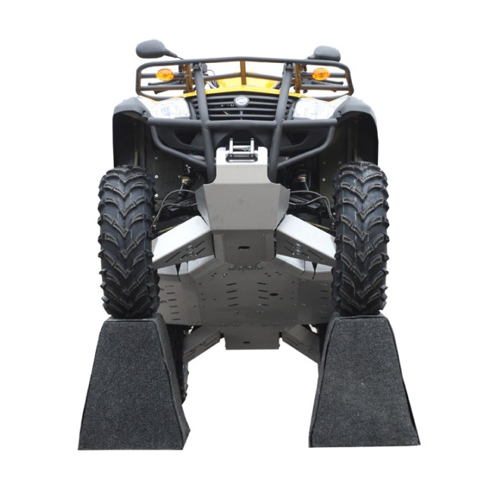 Osłony podwozia Iron Baltic CFMOTO CFORCE X5A/X6A - aluminiowe - ujęcie 2