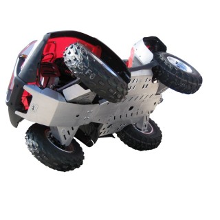 Osłony podwozia Iron Baltic Honda TRX 680 (2015+) - aluminiowe - ujęcie 2