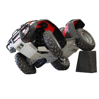 Osłony podwozia Iron Baltic Honda TRX 500 FA - aluminiowe - ujęcie 2