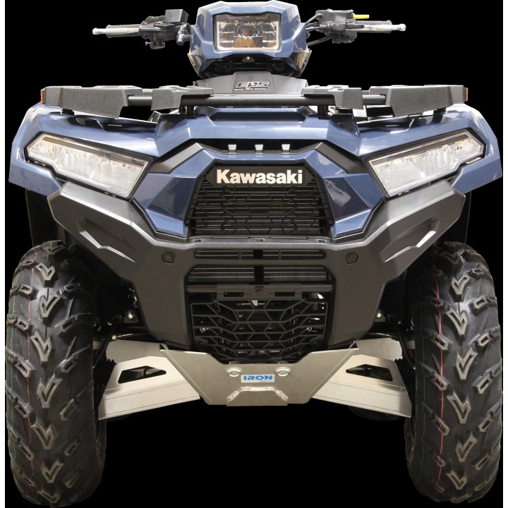 Osłony podwozia Iron Baltic Kawasaki KVF 650/750 BruteForce - aluminiowe - ujęcie 2