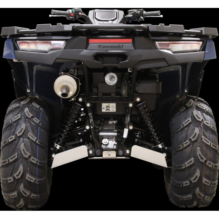 Osłony podwozia Iron Baltic Kawasaki KVF 650/750 BruteForce - aluminiowe - ujęcie 4