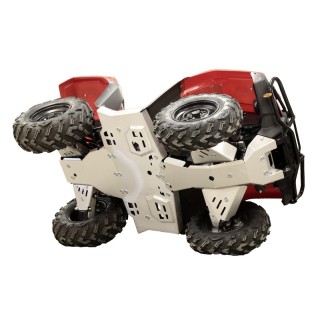 Osłony podwozia Iron Baltic Honda TRX 420 FA6 (IRS) - aluminiowe - ujęcie 2