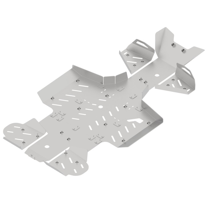 Osłony podwozia Iron Baltic Kawasaki KVF 650/750 BruteForce - aluminiowe - ujęcie 7