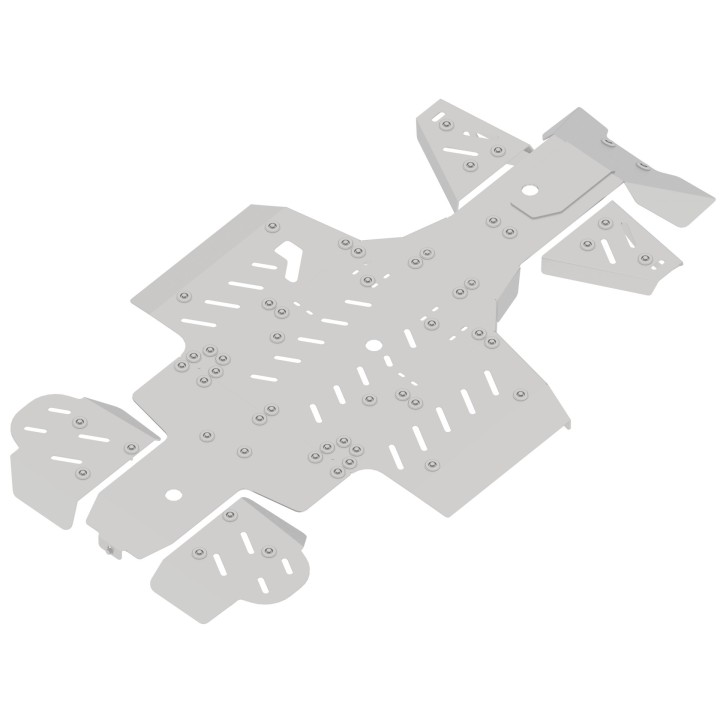 Osłony podwozia Iron Baltic Kawasaki KVF 650/750 BruteForce - aluminiowe - ujęcie 8