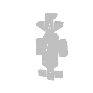 Osłony podwozia Iron Baltic Linhai 400 - aluminiowe