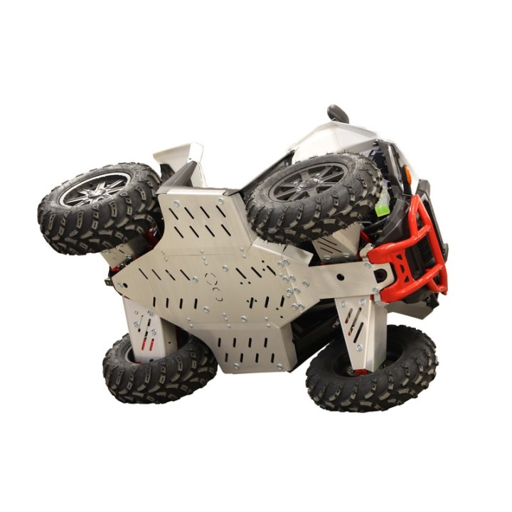 Osłony podwozia Iron Baltic Polaris Scrambler 850/1000 (2015+) - aluminiowe - ujęcie 2