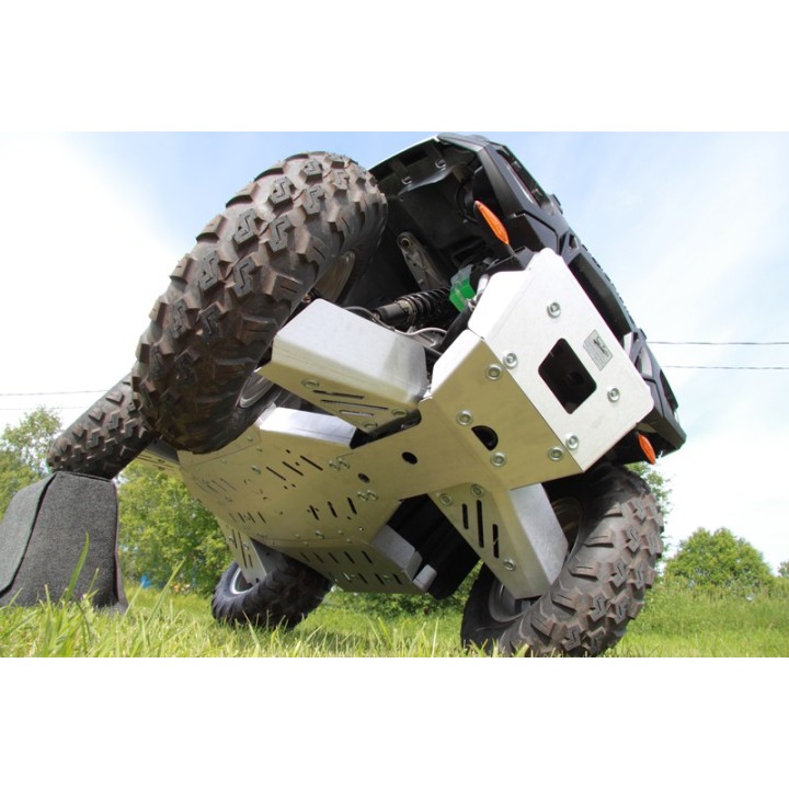 Osłony podwozia Iron Baltic Polaris Sportsman Touring 550 - aluminiowe - ujęcie 3