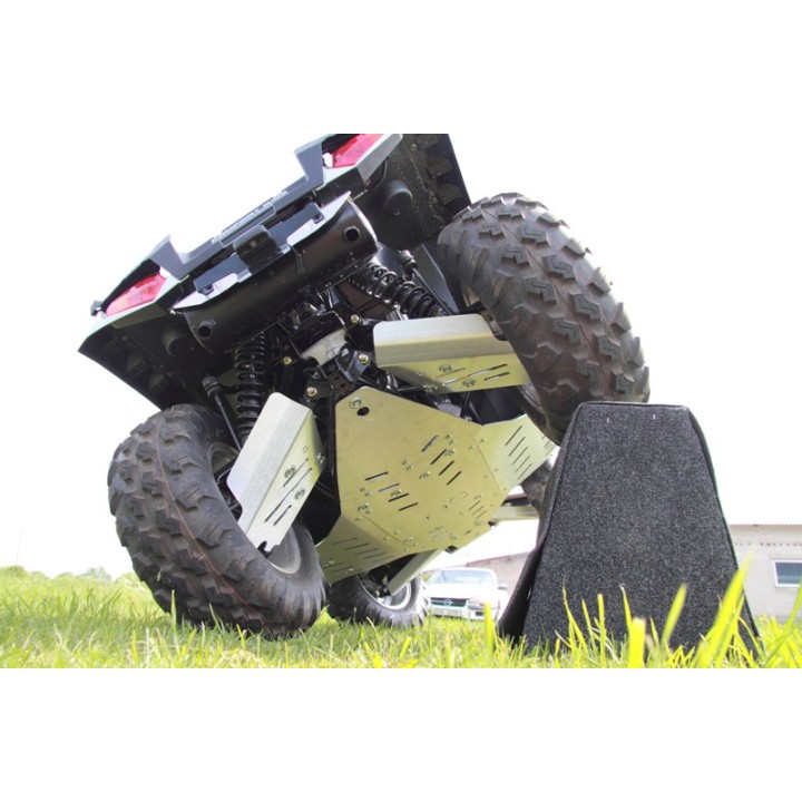 Osłony podwozia Iron Baltic Polaris Sportsman Touring 550 - aluminiowe - ujęcie 4
