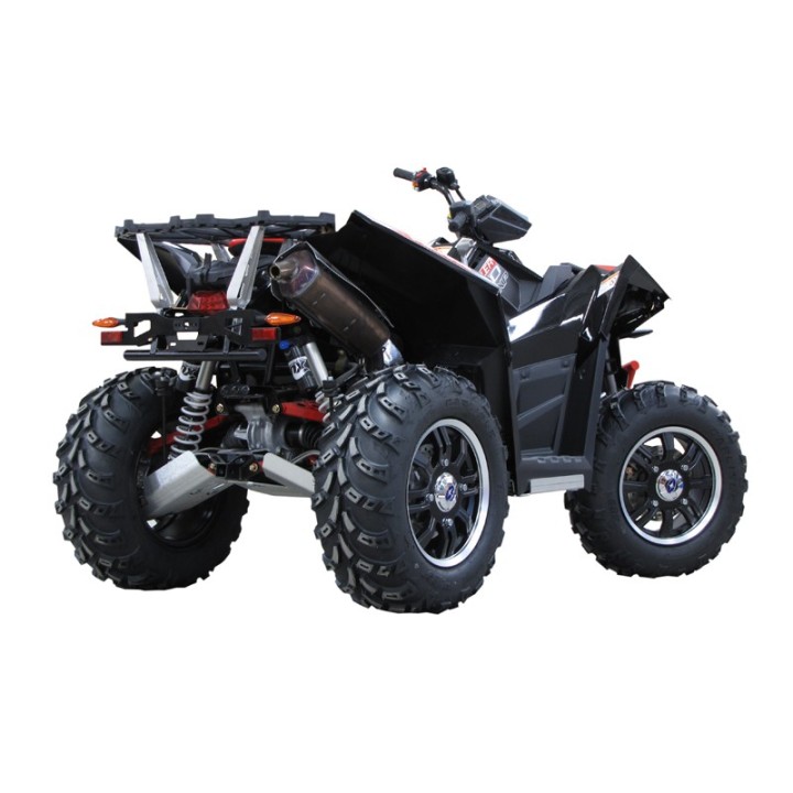 Osłony podwozia Iron Baltic Polaris Scrambler 850/1000 (-2014) - aluminiowe - ujęcie 4