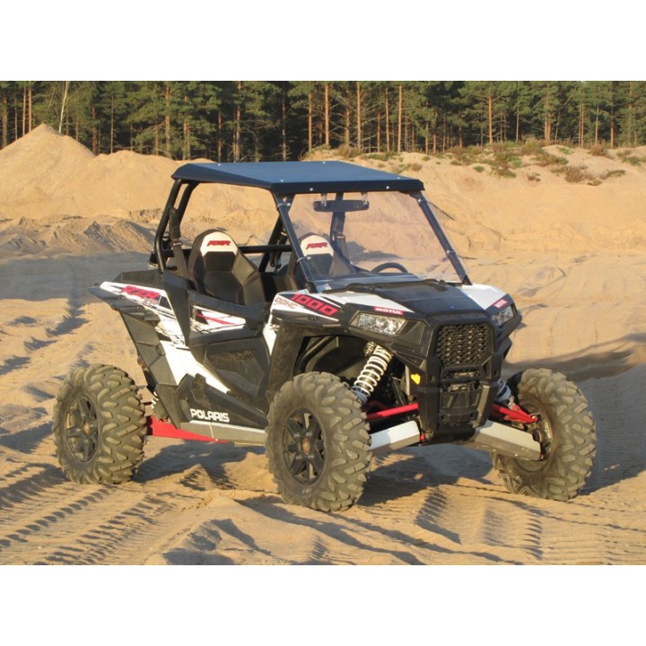 Osłony podwozia Iron Baltic Polaris RZR 1000 XP - aluminium + tworzywo - ujęcie 2