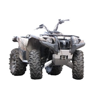 Osłony podwozia Iron Baltic Yamaha Grizzly 550 - aluminiowe - ujęcie 2