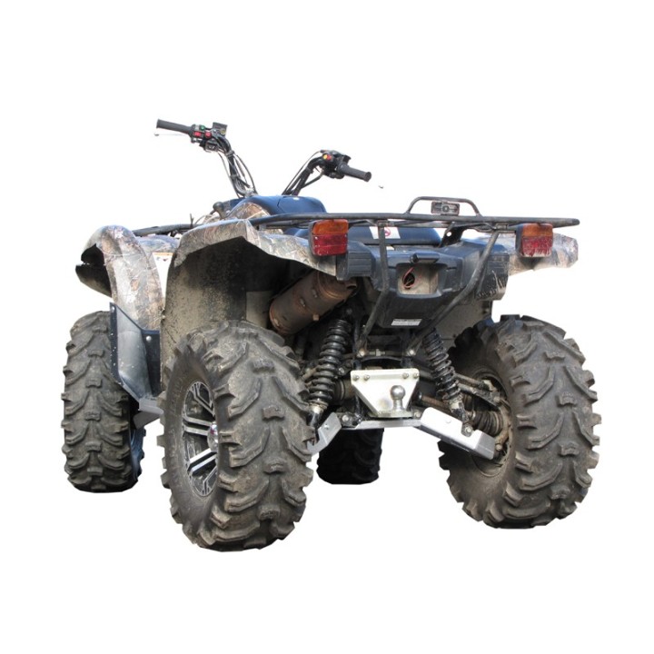 Osłony podwozia Iron Baltic Yamaha Grizzly 550 - aluminiowe - ujęcie 3