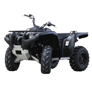 Osłony podwozia Iron Baltic Yamaha Grizzly 700 (2014-2015) - aluminiowe - ujęcie 2