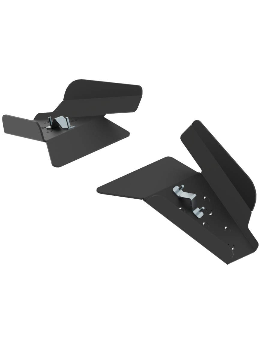 Osłony przednich wahaczy Iron Baltic Yamaha Grizzly 550 - HDPE