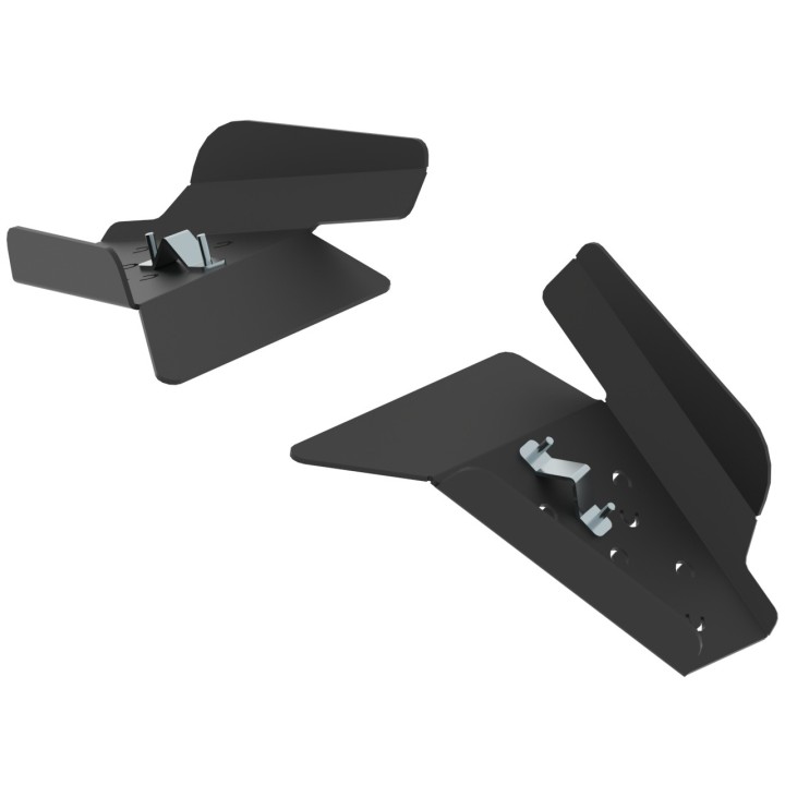 Osłony przednich wahaczy Iron Baltic Yamaha Grizzly 550 - HDPE