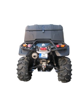 Osłony tylnych wahaczy Iron Baltic Can-Am Outlander G1 - aluminiowe