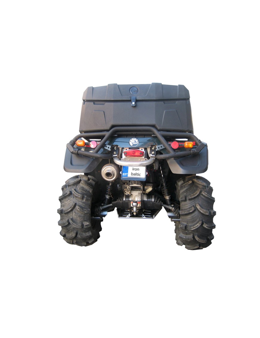 Osłony tylnych wahaczy Iron Baltic Can-Am Outlander G1 - aluminiowe