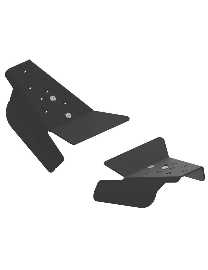 Osłony przednich wahaczy Iron Baltic Yamaha Grizzly 550 - HDPE