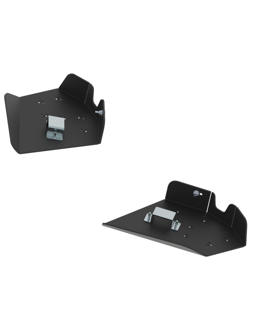 Osłony tylnych wahaczy Iron Baltic Yamaha Grizzly 550 - HDPE