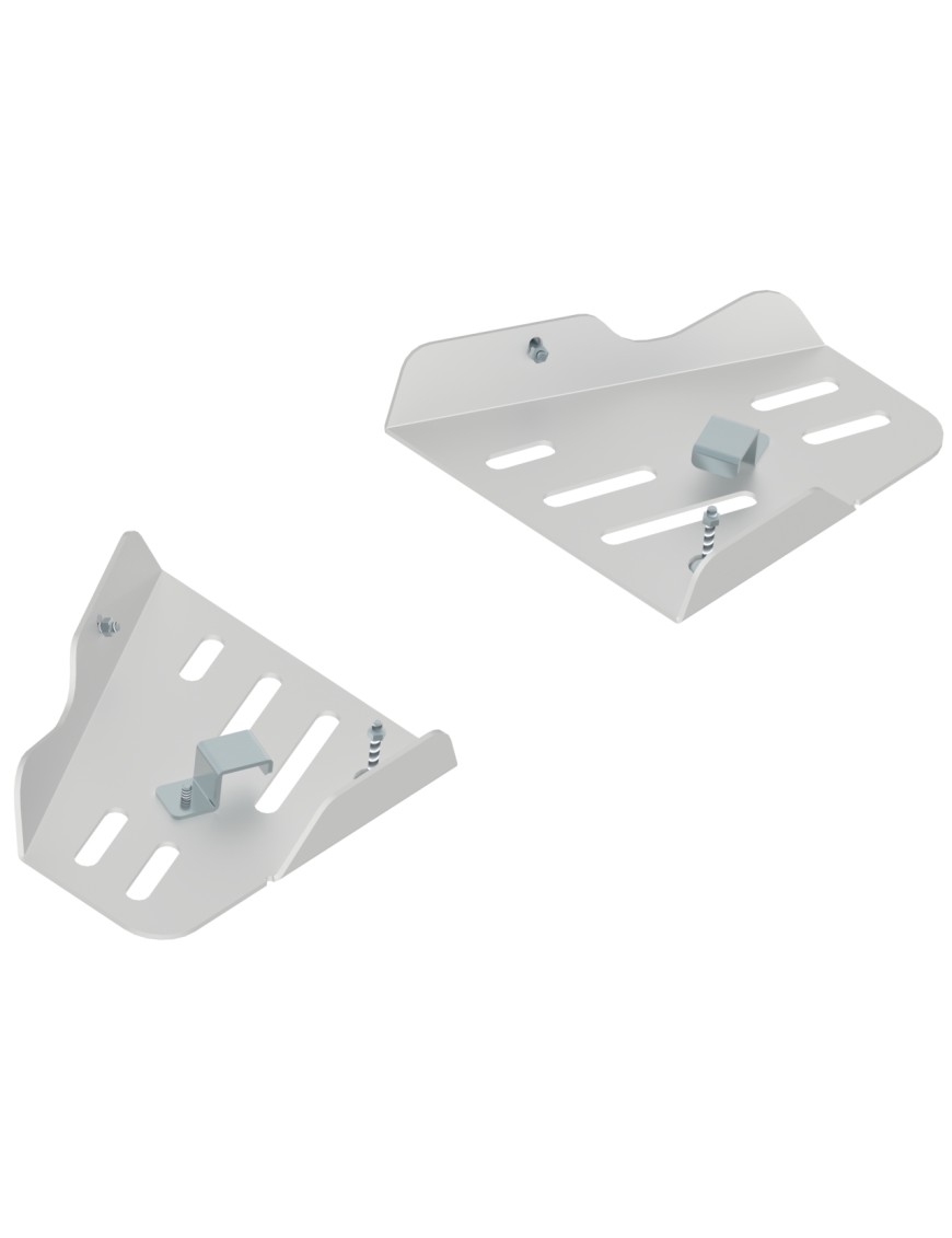 Osłony tylnych wahaczy Iron Baltic Yamaha Grizzly 700 (2014-2015) - aluminiowe