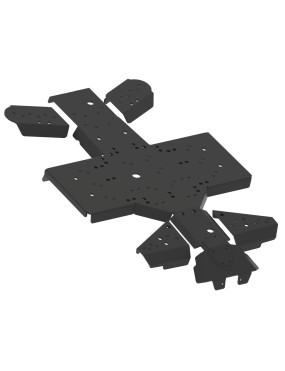 Osłony podwozia Iron Baltic HiSun Tactic 550/750 2-Up - HDPE