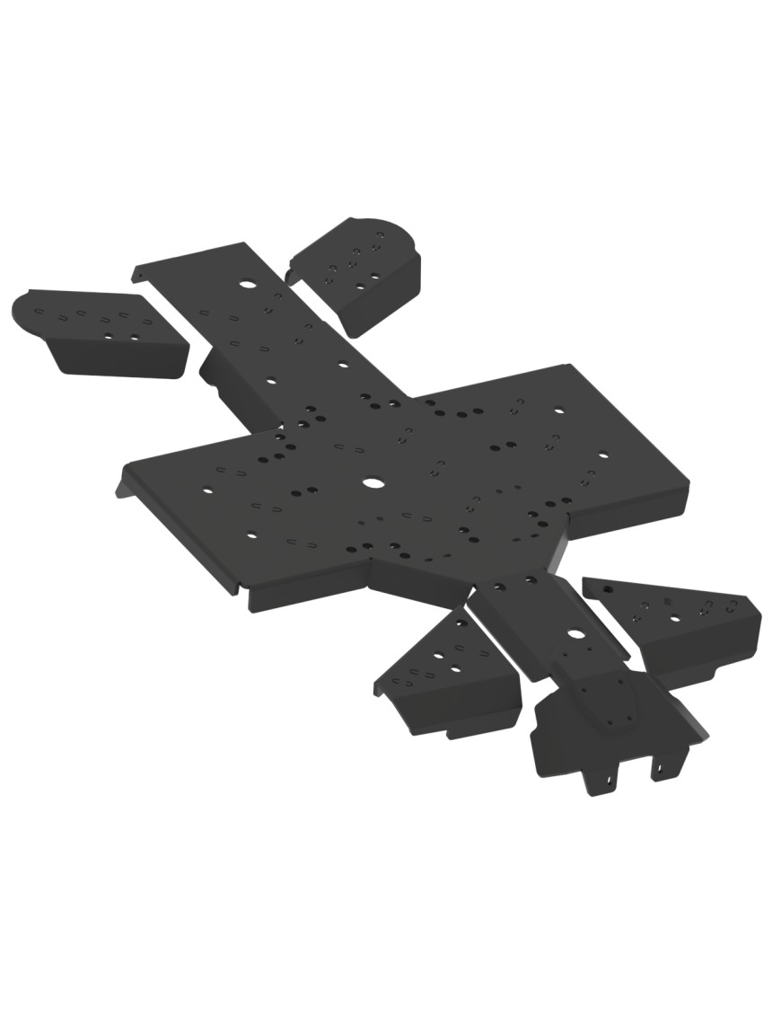 Osłony podwozia Iron Baltic HiSun Tactic 550/750 2-Up - HDPE