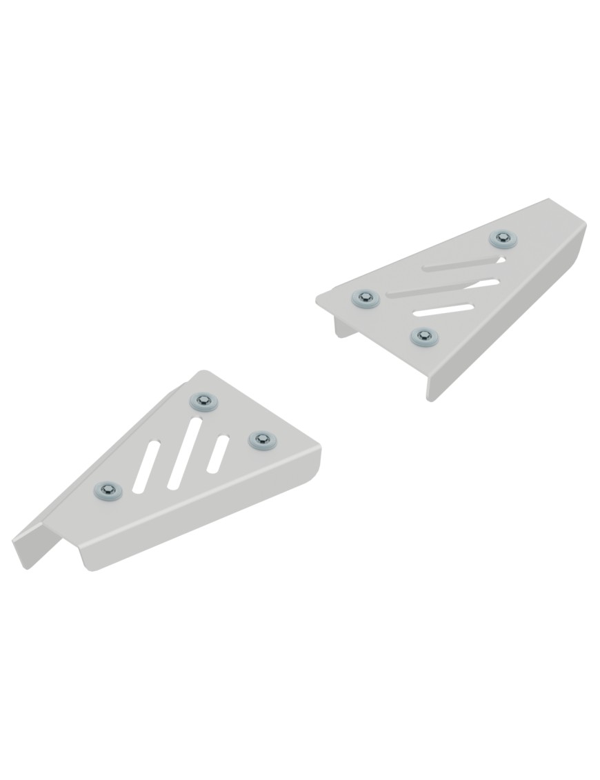 Osłony przednich wahaczy Iron Baltic Polaris Sportsman 550 - aluminiowe