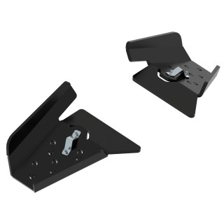 Osłony przednich wahaczy Iron Baltic Yamaha Grizzly 700 (2014-2015) - HDPE